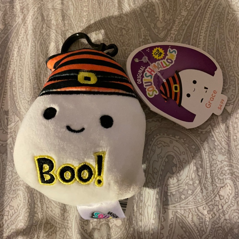 squishmallows grace ghost halloween 2021 clip